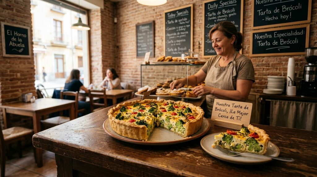 best tarta de brocoli near me