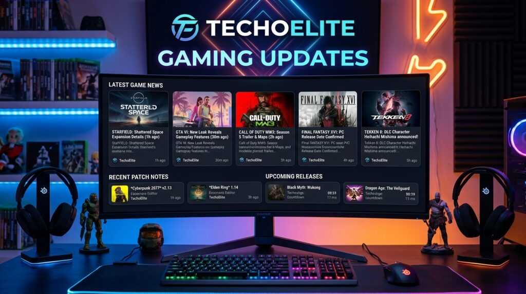 gaming updates techoelite